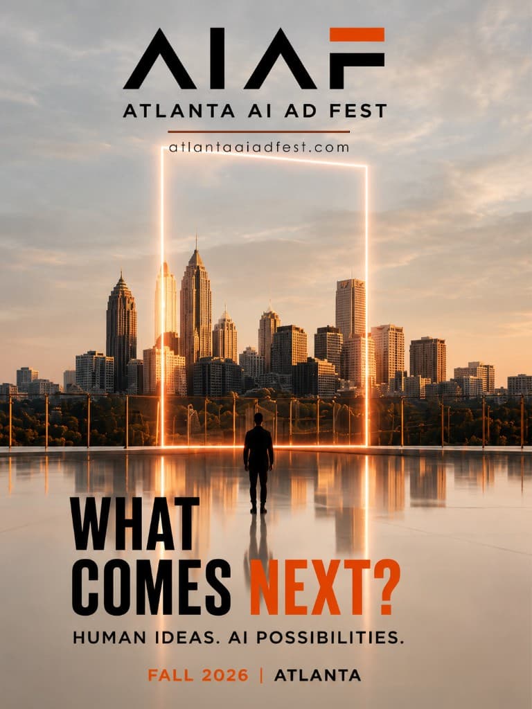 AIAF 2026 poster — Atlanta skyline portal